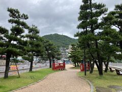 みもすそ川公園まで着きました
目的の人道トンネルの前