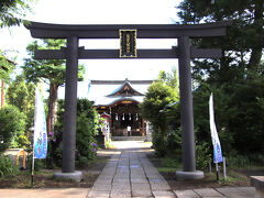 鷺宮八幡神社　鳥居