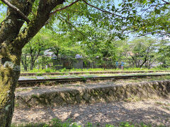 インクラインが見えてきました
以前、桜の時期に哲学の道から訪れた記憶があります