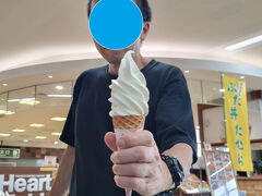 13:20　帯広空港到着

最後にソフトクリーム！を食べて帰京します