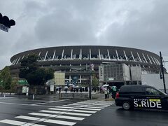 国立競技場が見えてきました！