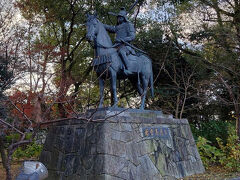 藤堂高虎公の騎馬像