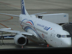 中部国際空港からANA宮古空港行きの直行便に搭乗する。
こんな重い物体が空に浮かぶのかと、いつも不思議に思う。