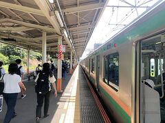 湯河原駅到着