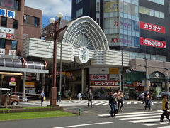 ＡＭ１０時１２分。

｢天文館商店街｣にとうちゃこ。ホテルから徒歩２分の至近距離です。