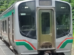 電車が来ました
仙山線で仙台まで行きます
