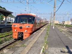 途中の「江北駅」で「特急みどり」783系電車に乗車☆