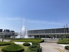 中工場に行く途中に平和記念公園もあったので帰りは途中下車
こちらが師匠の作品