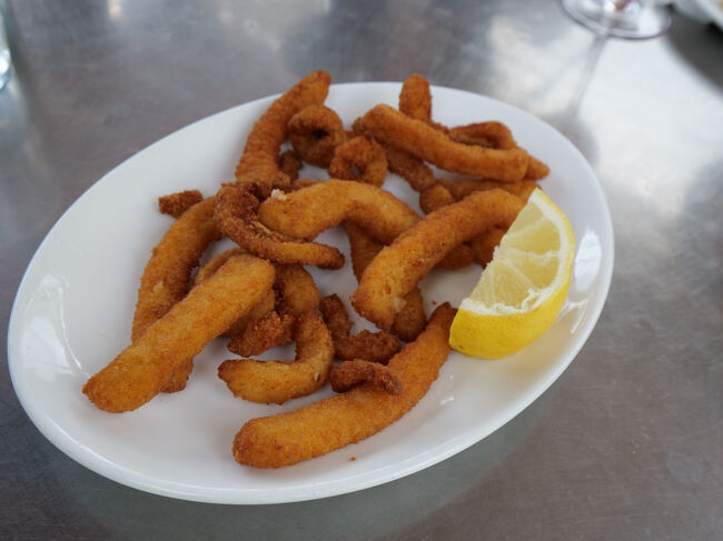 カラマーリはおつまみにピッタリ