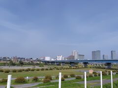 二子橋が見えてきました。