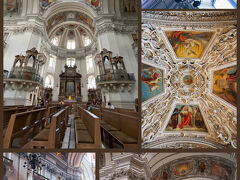 モーツァルトはこの大聖堂で洗礼を受け、聖堂のオルガン奏者を務めました。
指揮者のカラヤンの葬儀も、ここで行われたそうです。
