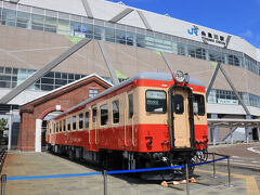 その後は糸魚川駅前に展示してあるキハ52を短時間だけ拝み・・・
(ほんとはもっともっとゆっくりしていたかったのですが)

青海～親不知の撮影地へ。
