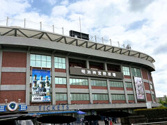 この日は六大学野球のリーグ戦が行なわれていました。