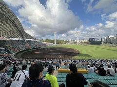 スタジアム内に入りました。昨日も同じカードがあったのですが残念ながらライオンズは負けてしまった‥