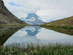 あいにくの天気だけど、逆さマッターホルンも見られたし良かったです