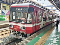 浜松駅の隣にある遠州鉄道「新浜松駅」

初 乗車☆
路面電車みたいな感じ。