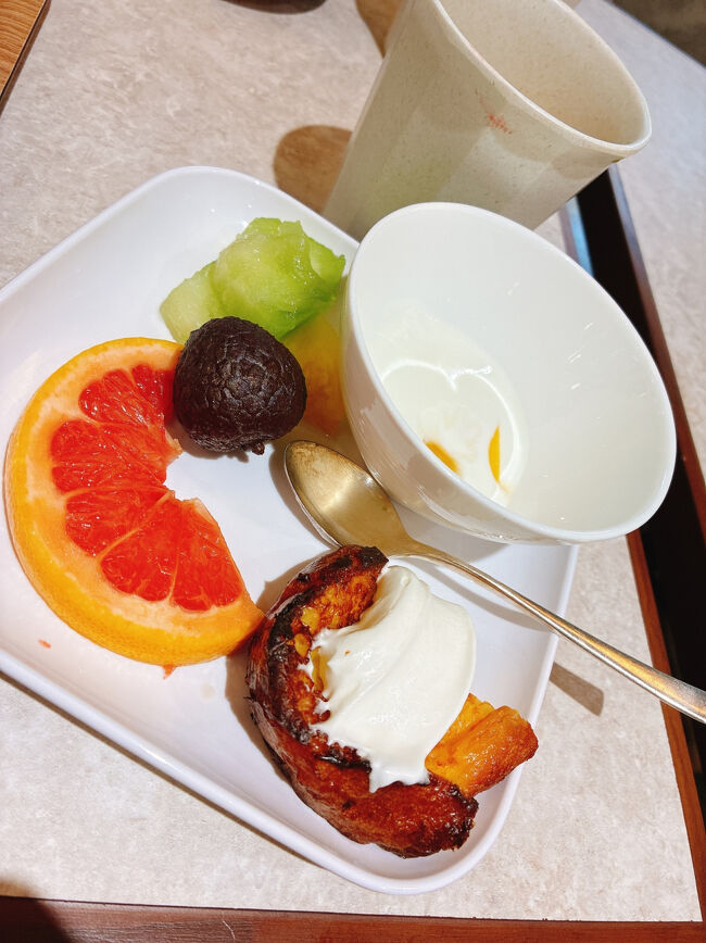 フルーツをデザートに