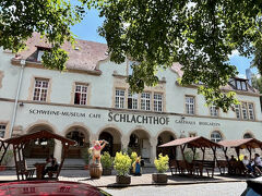 このホテルにしたのは、豚の博物館のすぐ近くだったからです。豚博物館のレストランなら、豚は間違いなく美味しいだろう、ということで、この日の夜は博物館のレストランを予約してあったのでした。