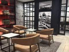 JALファーストラウンジです。
お洒落空間