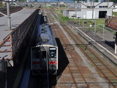 　深川駅に着きました。
　今回、夕方と朝の2往復しました。
　来年3月にもう一度来られたらいいなあと考えています。