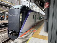 久しぶりの特急あずさ
満席だがビジネスマン多く静か