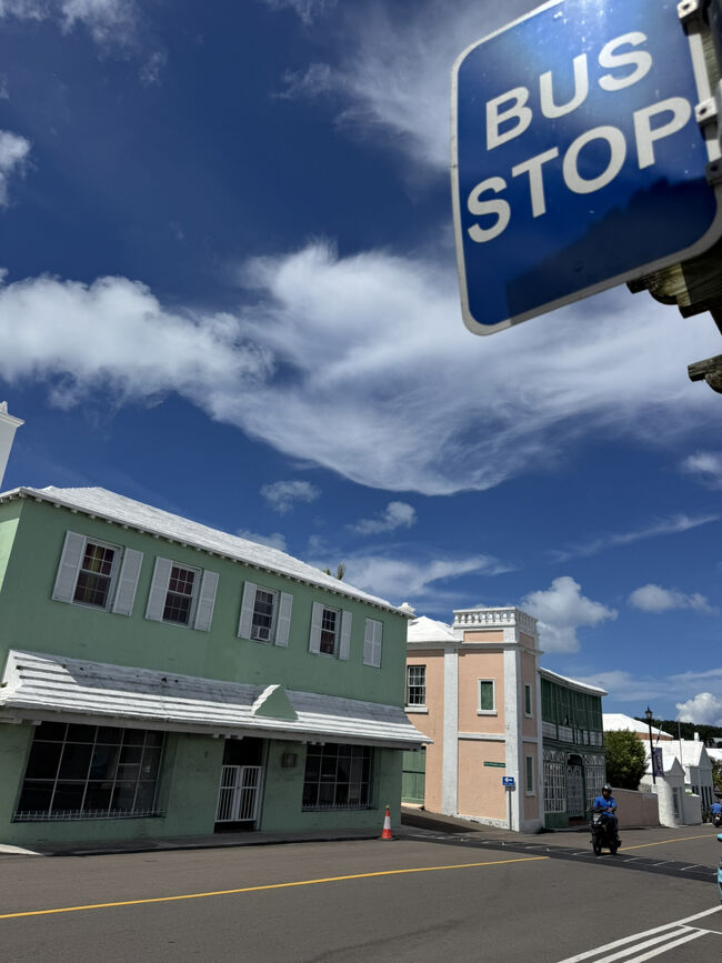 常にバスやフェリーのタイミングが良かったけどここではバスが行った所でした。<br />それでも10分待てば来るのでとっても便利です。<br />We love Buses!!