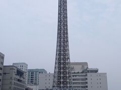 港の見える丘公園から長い歩道橋を渡った先に見えました。