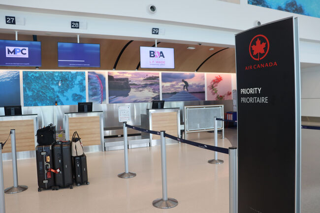 ほどなくチェックインが始まりました。