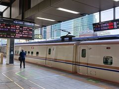 東京駅06:08「とき」の始発に乗車