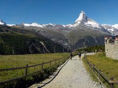 スネガ展望台からのマッターホルンの眺め、素晴らしいね～