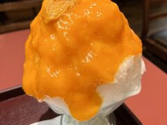 氷あんずにしました。
酸っぱ・爽やか～