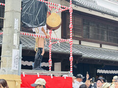 櫛田神社の近くのふるさと館前の西流　つめ所に行くと
あと3分で動き出すところでした