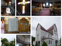 ◎1854年3月31日 日米和親条約 締結
下田・箱館(後の函館)を開港することにより、200年あまり続いた日本の鎖国は終わりを迎える

◎1858年7月29日 日米修好通商条約 締結
日米和親条約では回避した「通商」=「貿易」が解禁され、本格的な外国との交流が始まる

◎1873年　キリスト教を禁止する高札を撤去

こうして開港された函館には多くの外国人が住むようになり、港のそばに領事館ができ、そこで働く人のために領事館の近くの元町にキリスト教の教会が造られることになったんですね。

まずは「函館聖ヨハネ教会」へ。
1874年に来日した英国人司祭によって開かれた函館聖公会の教会。プロテスタントとカトリックの「中道」の立場。現在の場所に教会が建ったのは1936年。現在の建物は1979年建設。

教会は上から見ると十字架の形に見えるよう設計されています。内部は祈りの場に特化した簡素な造り。信者の方のための大切な祈りの場なので、静かに拝見しました。観光施設ではないので拝観料のようなものはありませんが、どの教会も概要をまとめたパンフレットを設置してくださっていて、献金箱にささやかな額を献金してきました。
