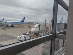 羽田空港からANAで出発。