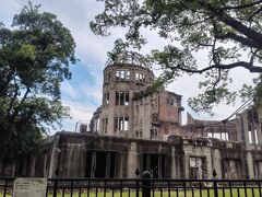 原爆ドーム。