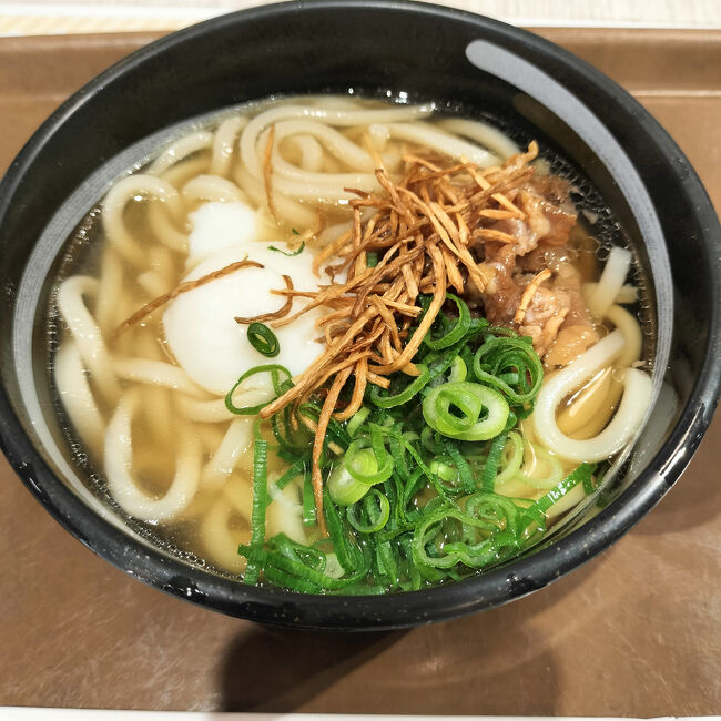 「大阪うどんあしかり」私はゴボウうどん