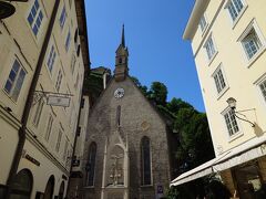 ゲトライデ通りの突き当りにある教会。ブラジウス教会というそうです。ここで引き返して待ち合わせ場所へ。