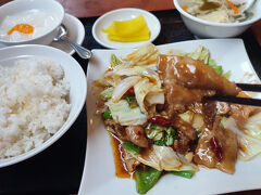 さぁ、第二代表決定戦の日。

四川風回鍋肉で気合を入れます。