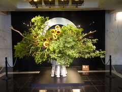 ザ・メインのロビィにあるお迎え花♪。

綺麗ねー。
夏だわ～。