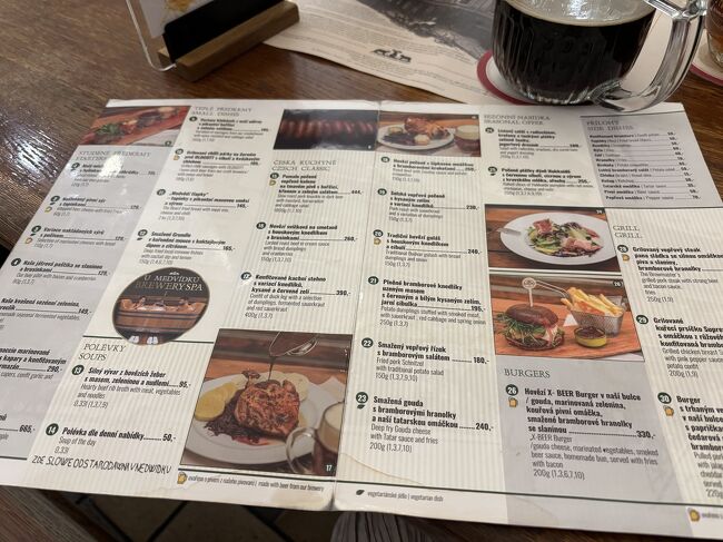 ビールに合いそうなメニューがたくさん。<br />一部の料理には写真も載っているので分かりやすい。