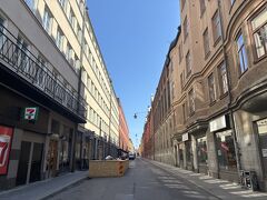 バスと電車で帰ってきました～
セーデルマルム島にあるMedborgarplatsen駅で下車。
