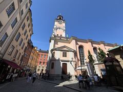 ストックホルム大聖堂。
この辺は見どころあるスポットがギュッとまとまってる。