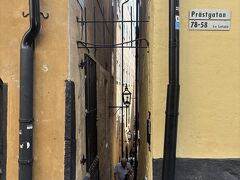 有名な、世界一狭い道。