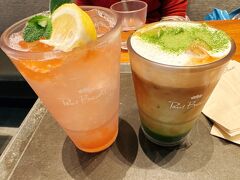 疲れたのでロッテ百貨店で一休み。