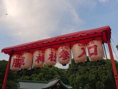 続いて、「服織神社」へと向かいました。