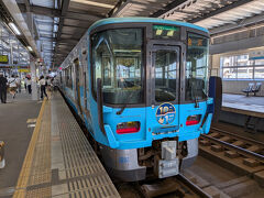小松駅でIRいしかわ鉄道に乗り換え！
