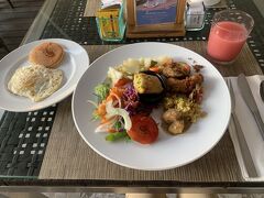 さて、ホテルに戻って朝ごはん
３日間お世話になりました。