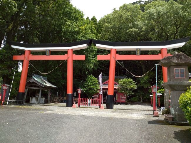 諏訪神社へ☆彡<br />ふたつの鳥居が並んでいます