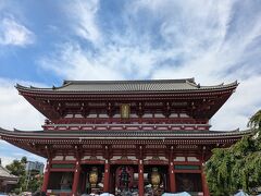 浅草寺到着