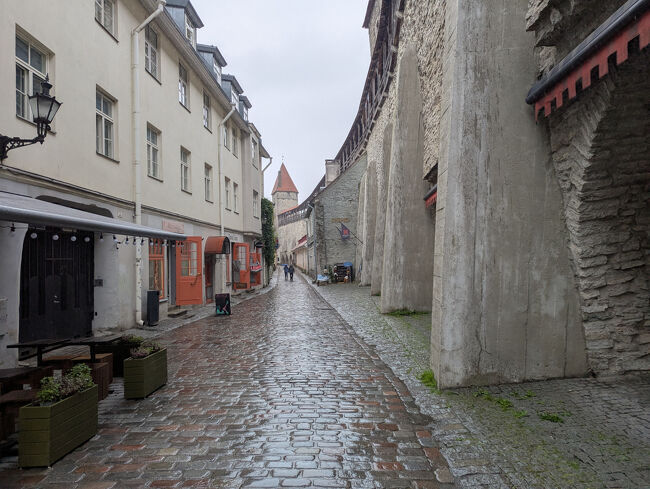 雨が本降りになってきました<br />城壁は２ｋｍほどが残っているらしいです